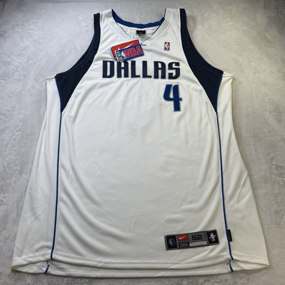 NWT VTG Nike Dallas Mavericks Michael Finley #4 Authentic Jersey Sz 52 XXL NOS
